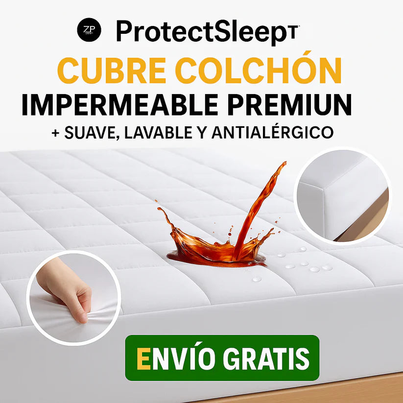 CUBRE COLCHON IMPERMEABLE