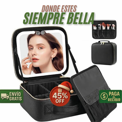 COSMETIQUERO CON LUZ LED