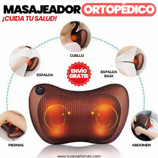 Masajeador De 8 Rodillos