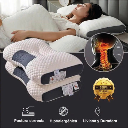 2x1 Almohada Viscoelástica Con Memoria 3d