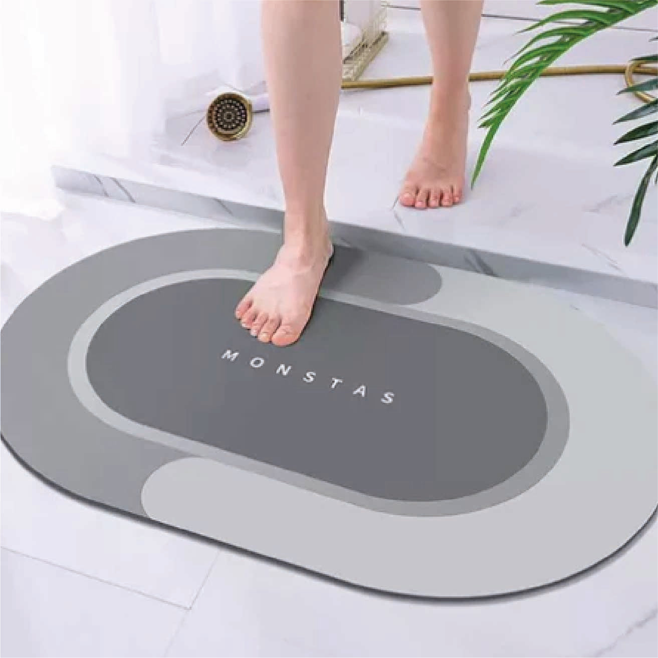 Alfombra secado rapido de baño