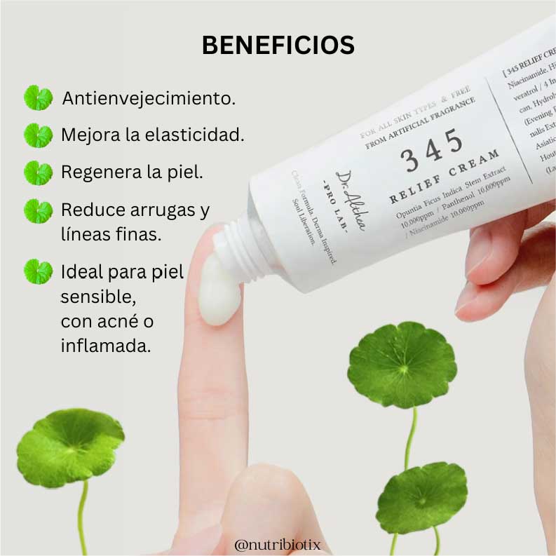 345 Relief Crema Reparadora Hidratante